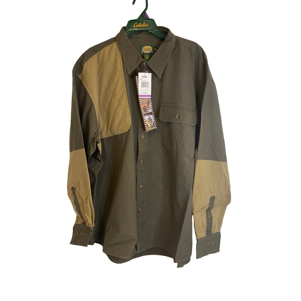 Cabela's Men's Boar Hide Unlined Field Shirt Size 2XL NWT